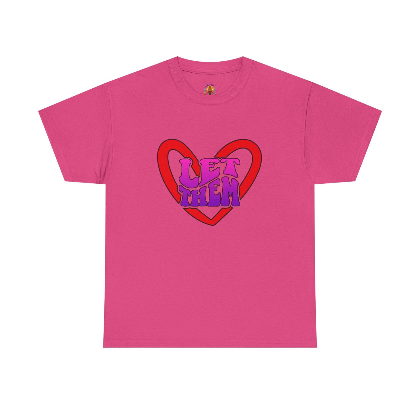 No Drama Tattoos LET THEM Unisex Tee | Gift for Friends, Casual Wear, Pride Apparel, Everyday Comfort