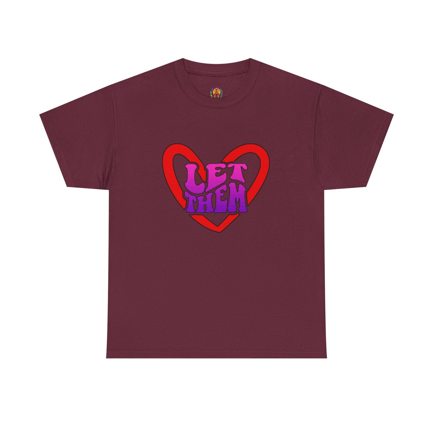 No Drama Tattoos LET THEM Unisex Tee | Gift for Friends, Casual Wear, Pride Apparel, Everyday Comfort