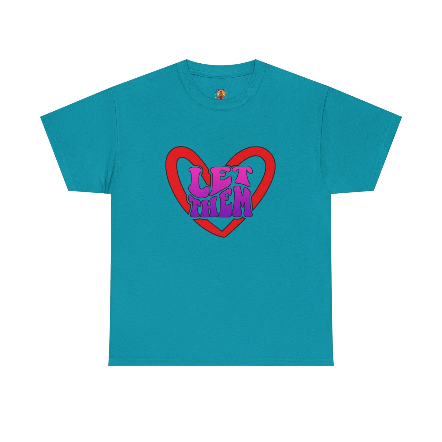 No Drama Tattoos LET THEM Unisex Tee | Gift for Friends, Casual Wear, Pride Apparel, Everyday Comfort