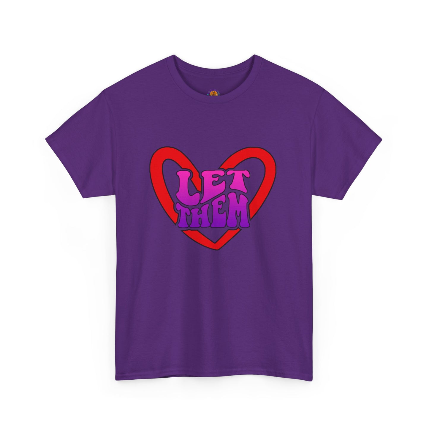 No Drama Tattoos LET THEM Unisex Tee | Gift for Friends, Casual Wear, Pride Apparel, Everyday Comfort