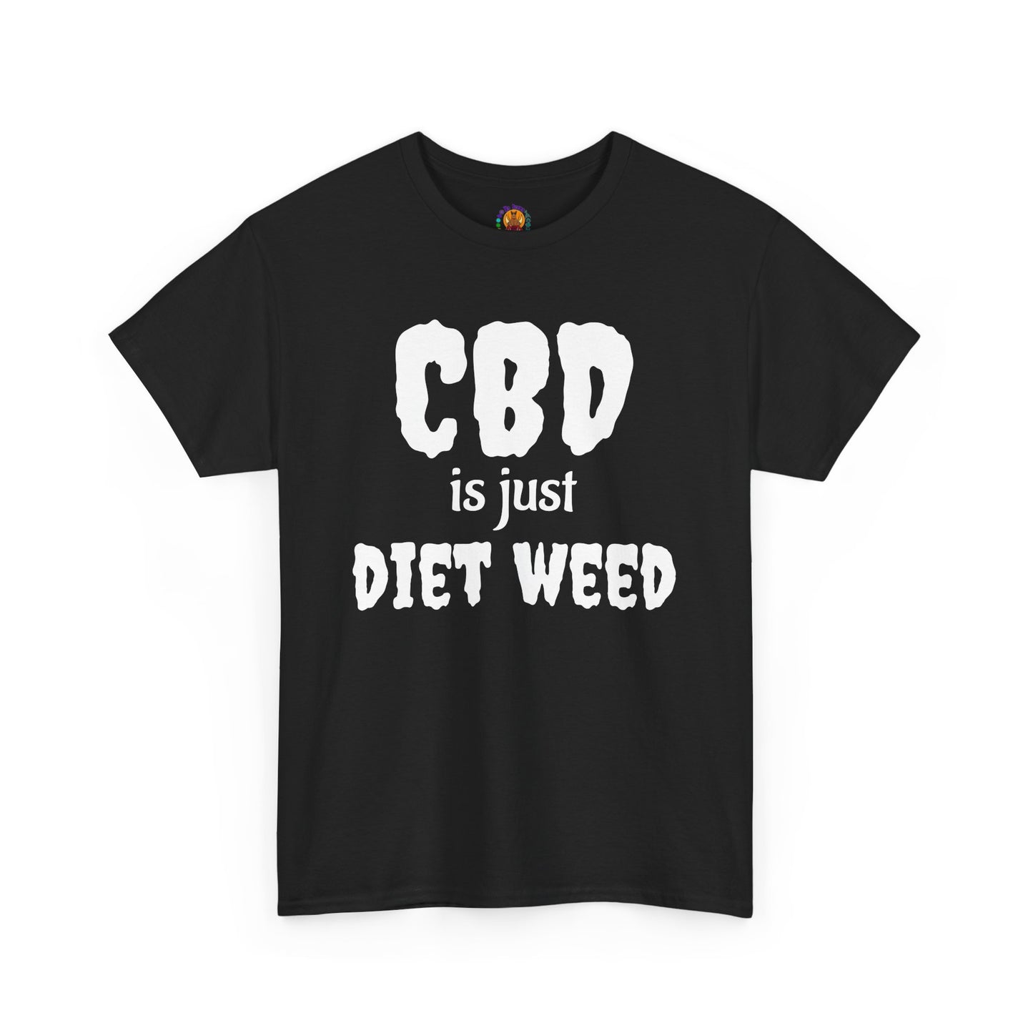 Funny CBD Diet Weed Tee, Unisex Cotton T-Shirt, Humorous Gift for Him/Her, Perfect for Casual Outings, Gifts for Friends