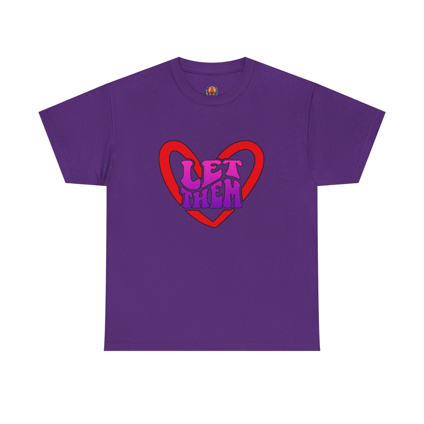 No Drama Tattoos LET THEM Unisex Tee | Gift for Friends, Casual Wear, Pride Apparel, Everyday Comfort