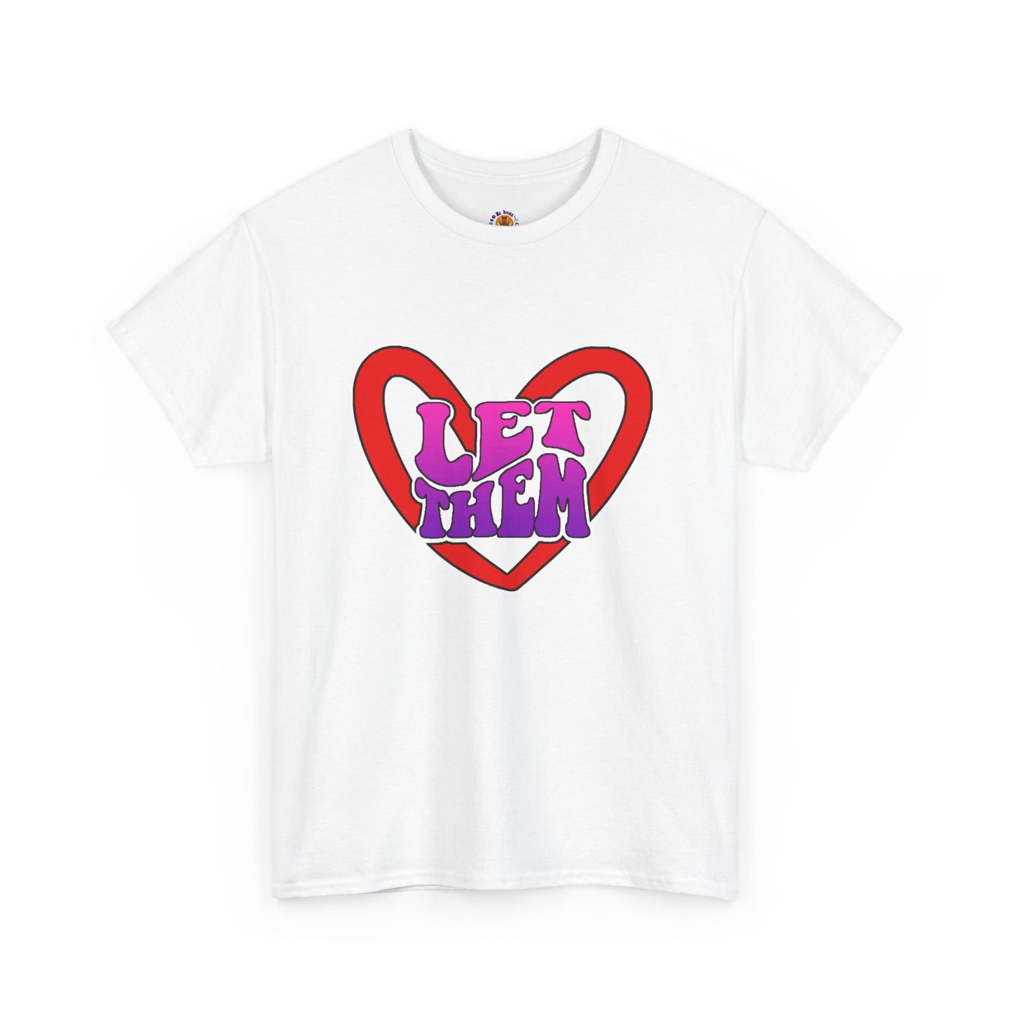 No Drama Tattoos LET THEM Unisex Tee | Gift for Friends, Casual Wear, Pride Apparel, Everyday Comfort
