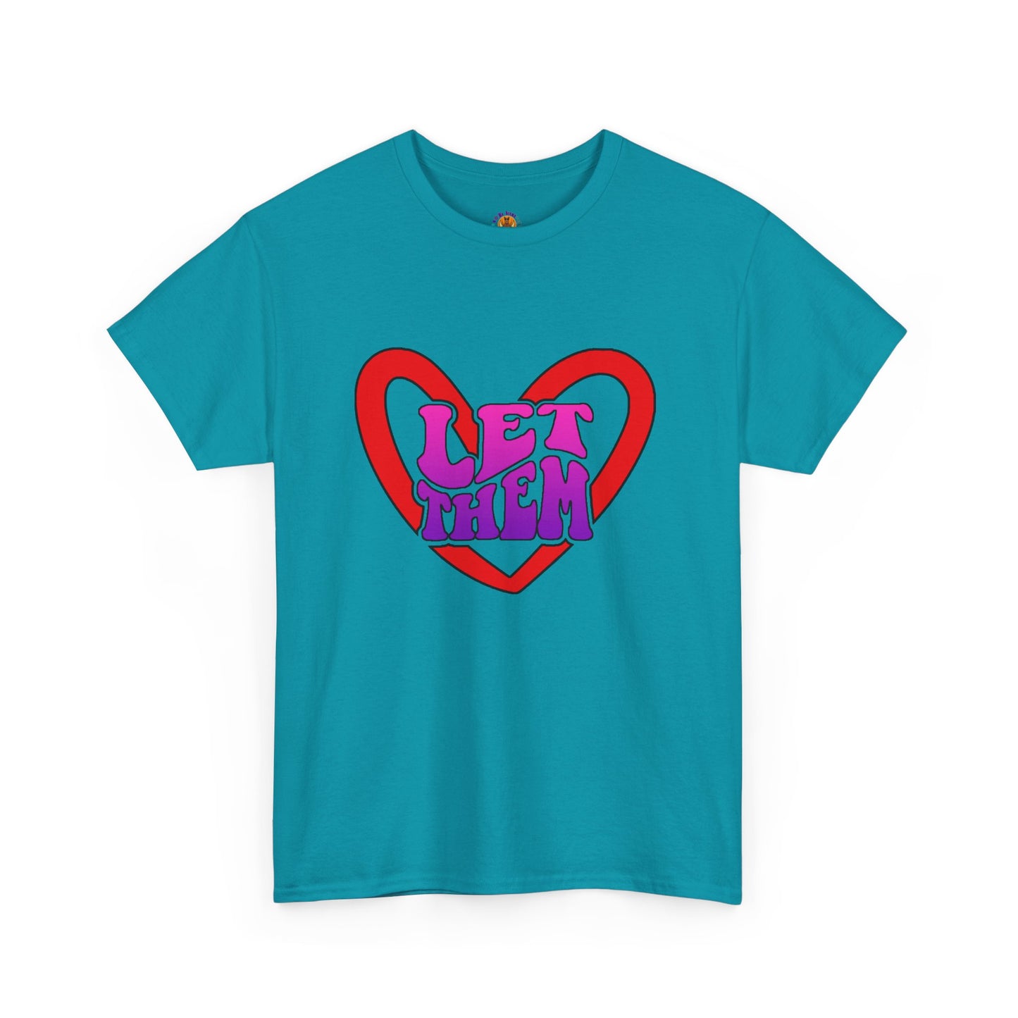 No Drama Tattoos LET THEM Unisex Tee | Gift for Friends, Casual Wear, Pride Apparel, Everyday Comfort