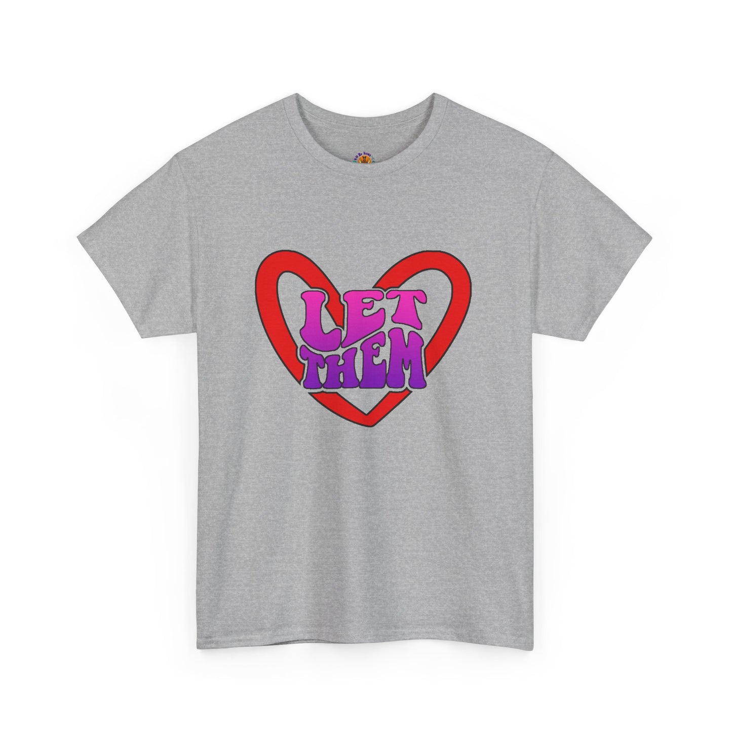 No Drama Tattoos LET THEM Unisex Tee | Gift for Friends, Casual Wear, Pride Apparel, Everyday Comfort