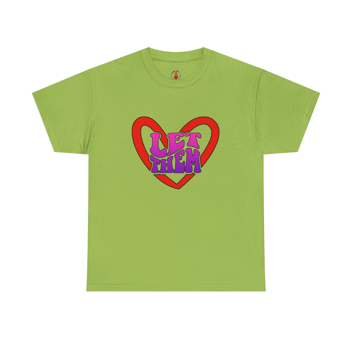 No Drama Tattoos LET THEM Unisex Tee | Gift for Friends, Casual Wear, Pride Apparel, Everyday Comfort