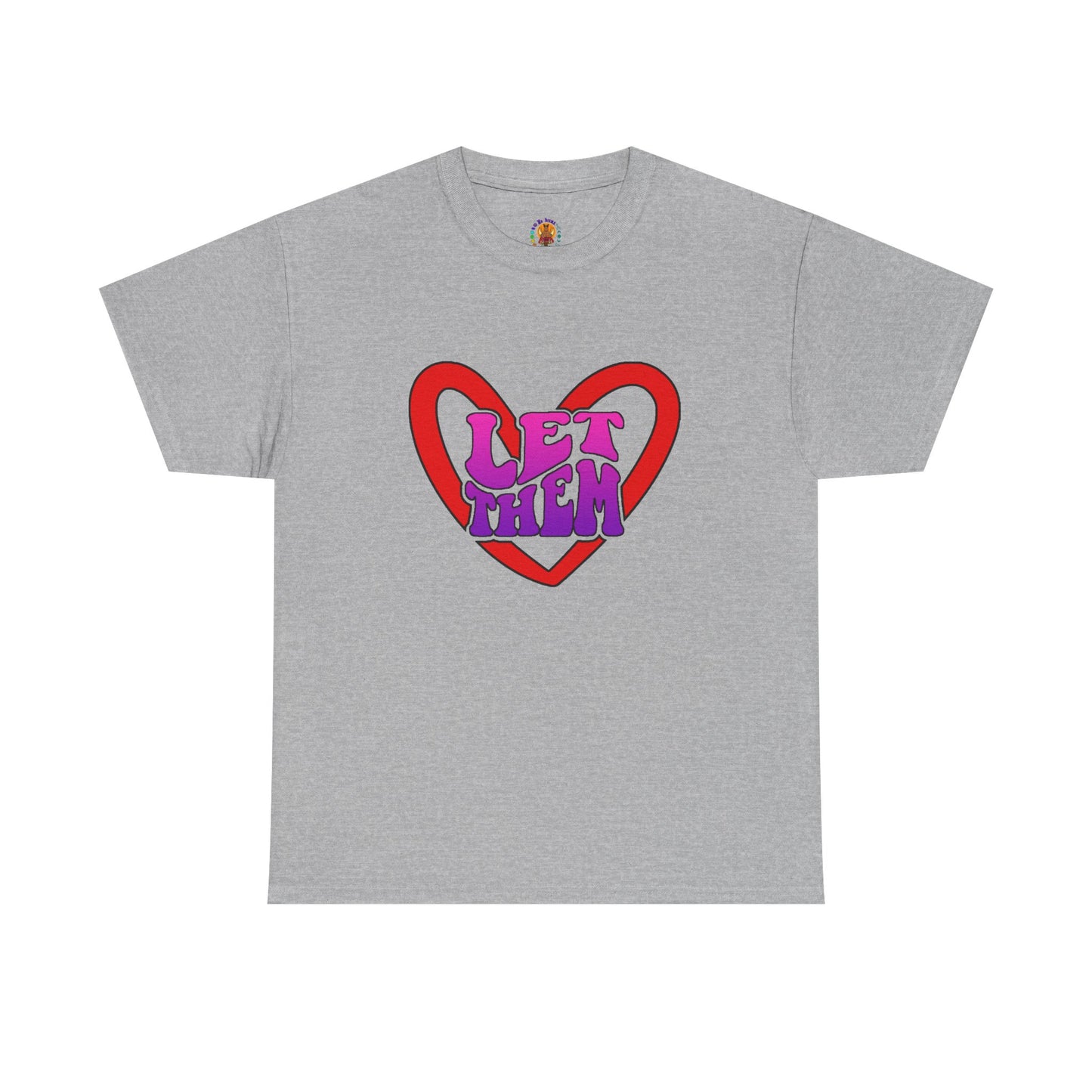 No Drama Tattoos LET THEM Unisex Tee | Gift for Friends, Casual Wear, Pride Apparel, Everyday Comfort
