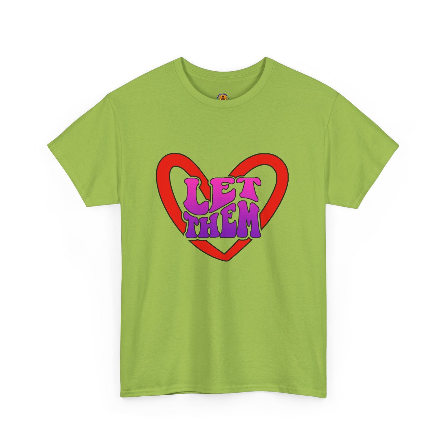 No Drama Tattoos LET THEM Unisex Tee | Gift for Friends, Casual Wear, Pride Apparel, Everyday Comfort