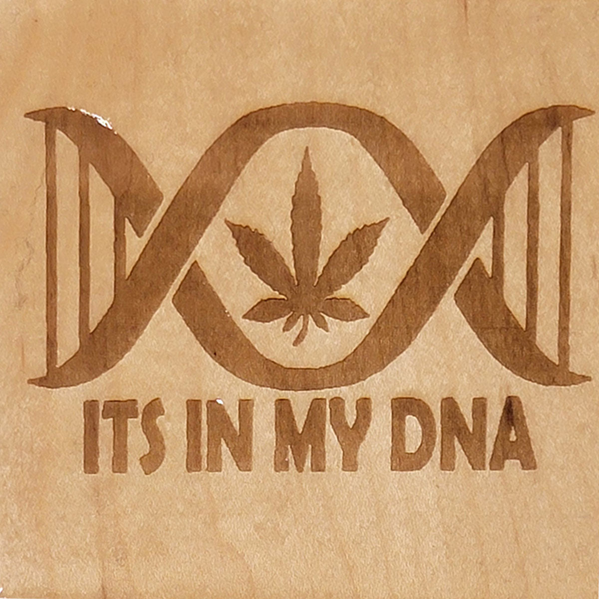 Handcrafted 4x4 Wooden Drink Coasters with Laser-Etched Hand-Drawn Designs