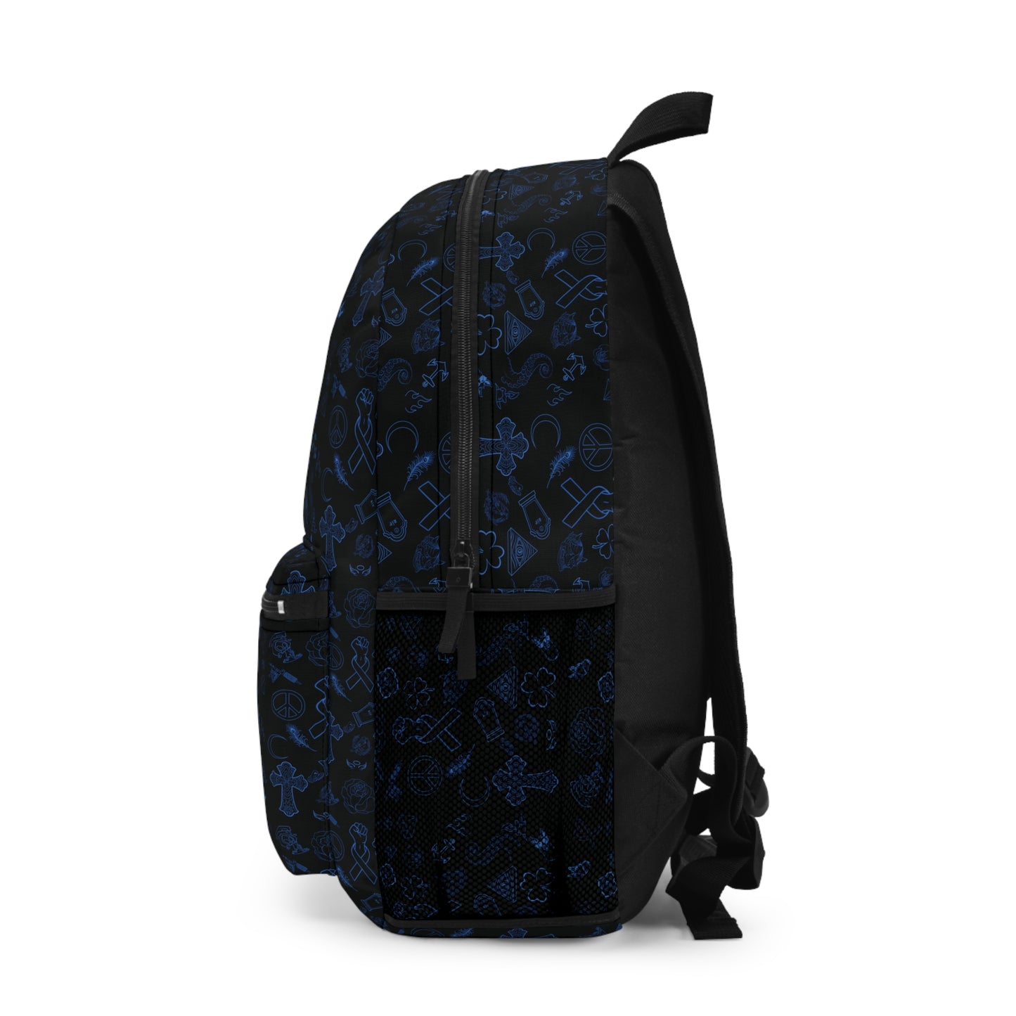 No Drama Tattoos, Tattoo Flash Sheet Backpack - Perfect for School, Travel, or Everyday Use | Cute Gift for Students, Kids, and Adventurers