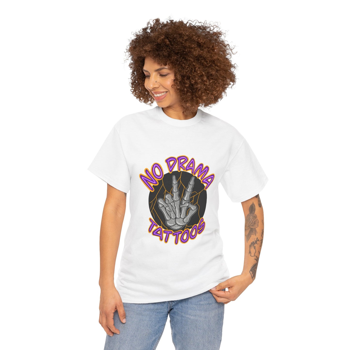 No Drama Tattoos Tee | Unisex Heavy Cotton Tee for Tattoo Lovers, Gift for Artists, Casual Wear, Tattoo Convention Apparel, Unique [...]