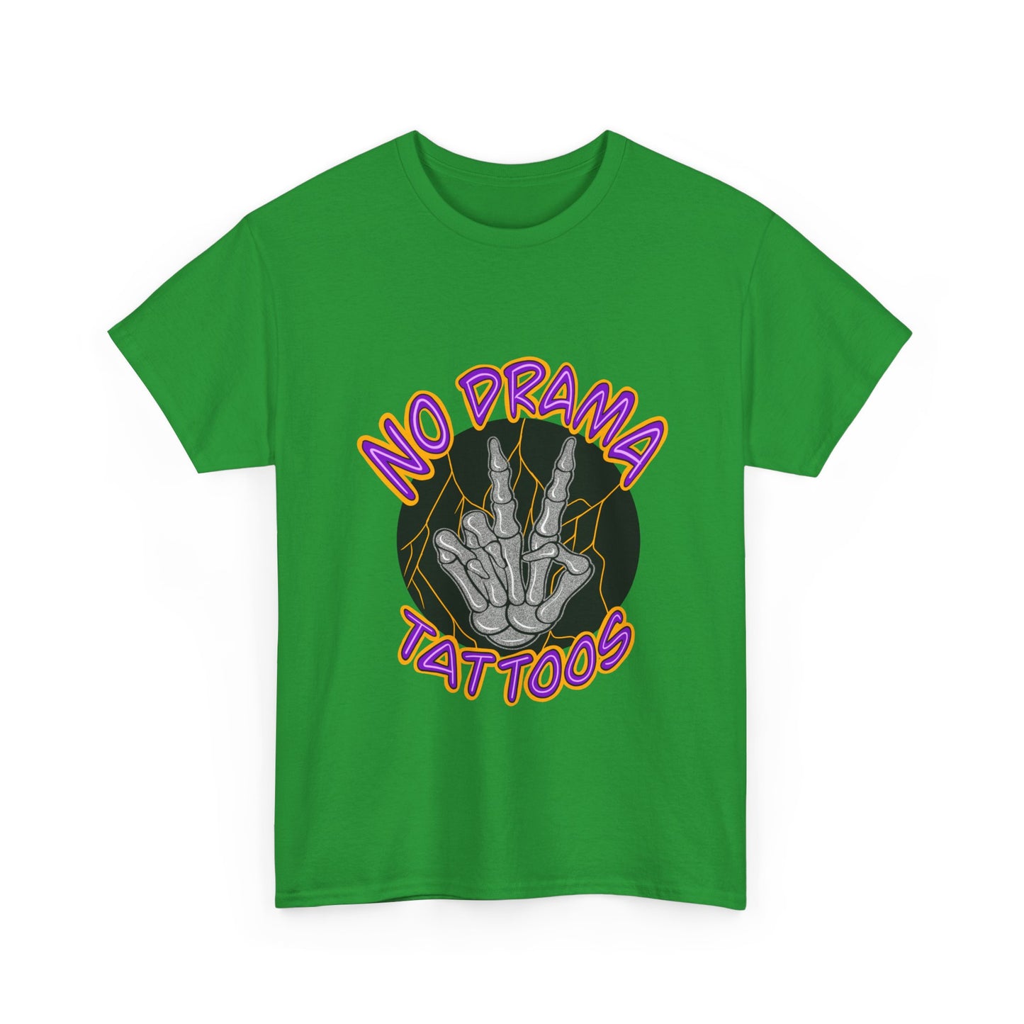 No Drama Tattoos Tee | Unisex Heavy Cotton Tee for Tattoo Lovers, Gift for Artists, Casual Wear, Tattoo Convention Apparel, Unique [...]