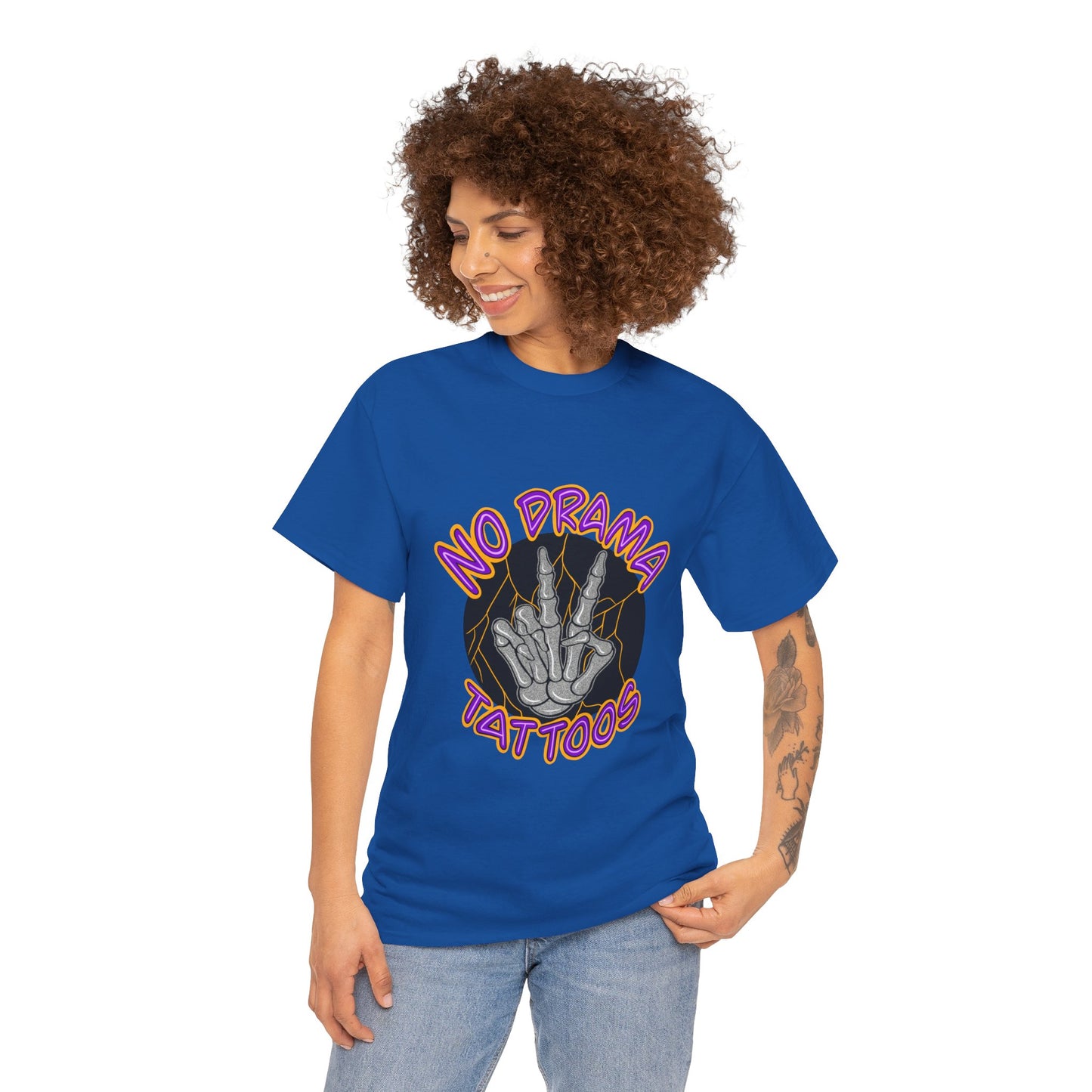 No Drama Tattoos Tee | Unisex Heavy Cotton Tee for Tattoo Lovers, Gift for Artists, Casual Wear, Tattoo Convention Apparel, Unique [...]