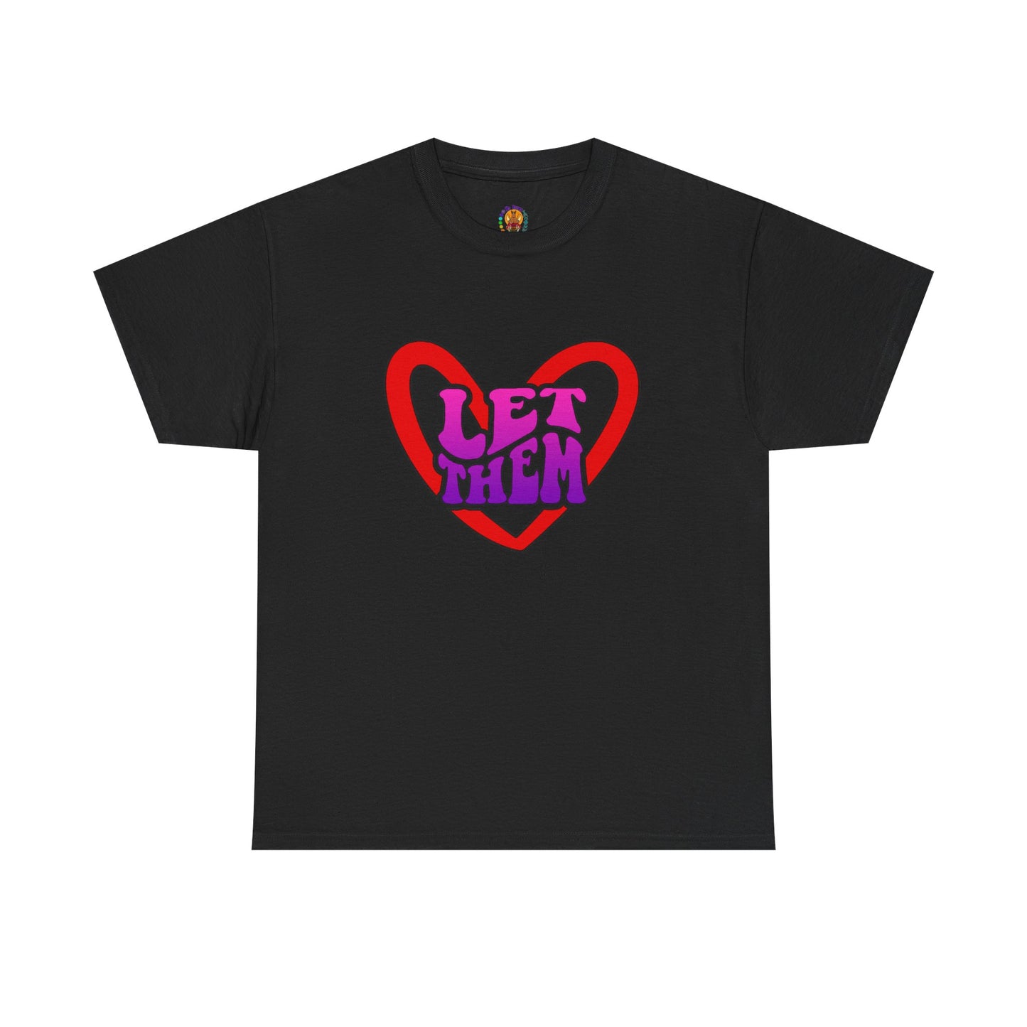 No Drama Tattoos LET THEM Unisex Tee |  Gift for Friends, Casual Wear, Pride Apparel, Everyday Comfort