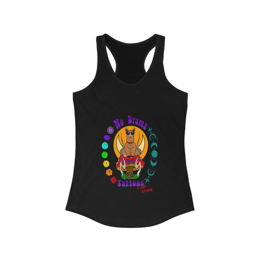 No Drama Tattoos Racerback Tank Top Shirt