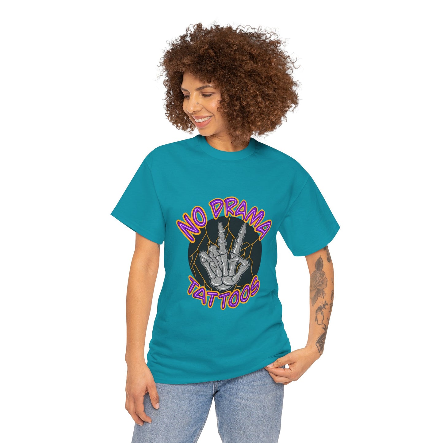 No Drama Tattoos Tee | Unisex Heavy Cotton Tee for Tattoo Lovers, Gift for Artists, Casual Wear, Tattoo Convention Apparel, Unique [...]