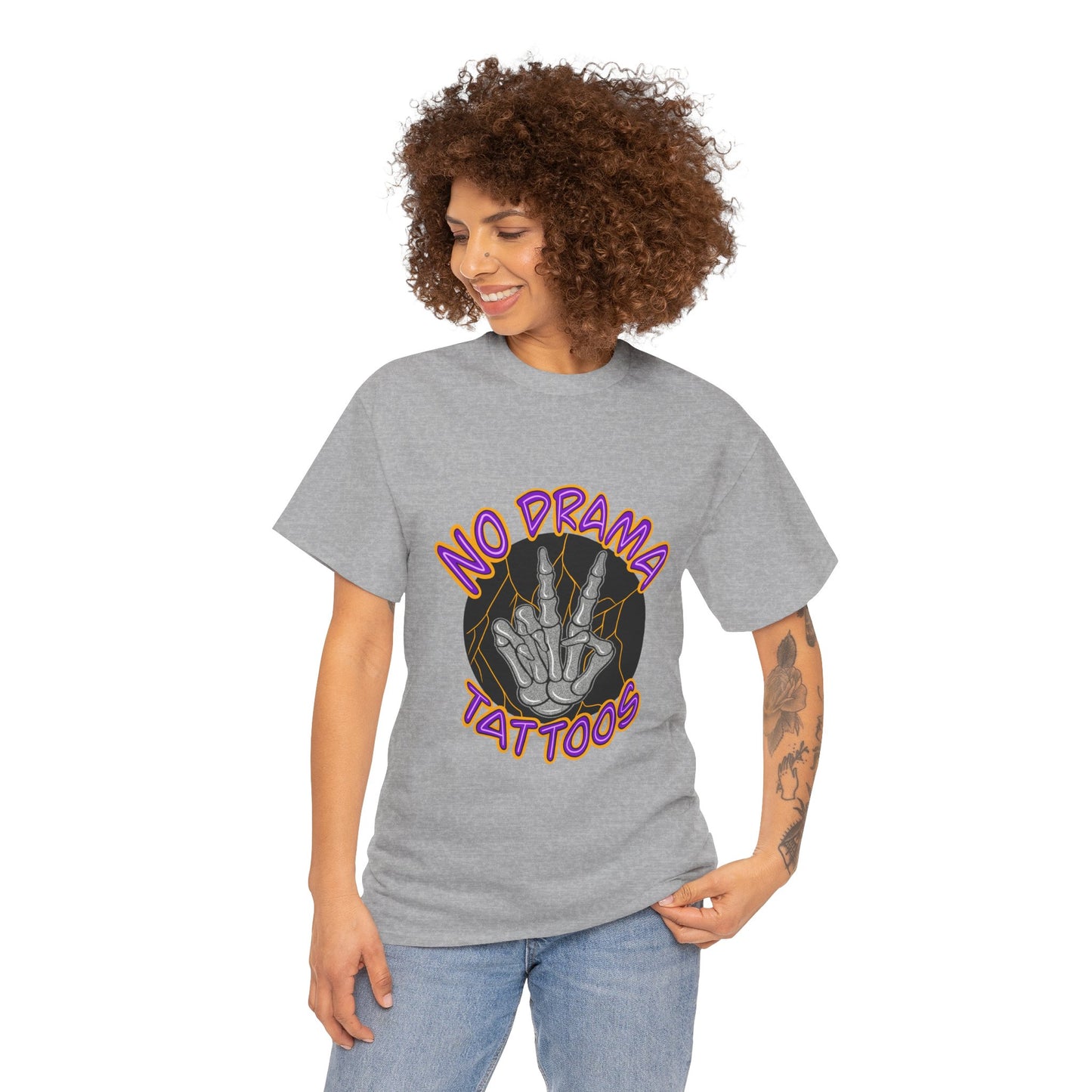 No Drama Tattoos Tee | Unisex Heavy Cotton Tee for Tattoo Lovers, Gift for Artists, Casual Wear, Tattoo Convention Apparel, Unique [...]