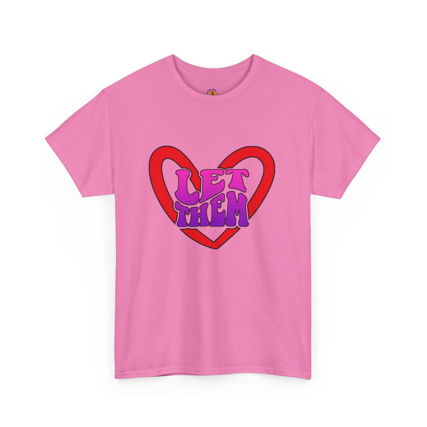 No Drama Tattoos LET THEM Unisex Tee |  Gift for Friends, Casual Wear, Pride Apparel, Everyday Comfort