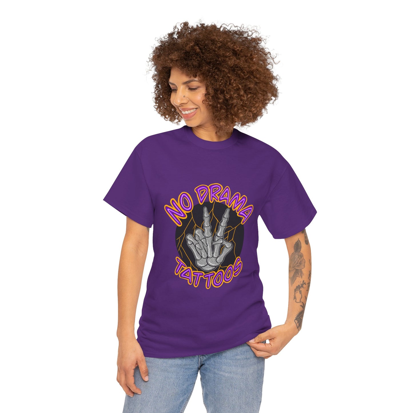 No Drama Tattoos Tee | Unisex Heavy Cotton Tee for Tattoo Lovers, Gift for Artists, Casual Wear, Tattoo Convention Apparel, Unique [...]