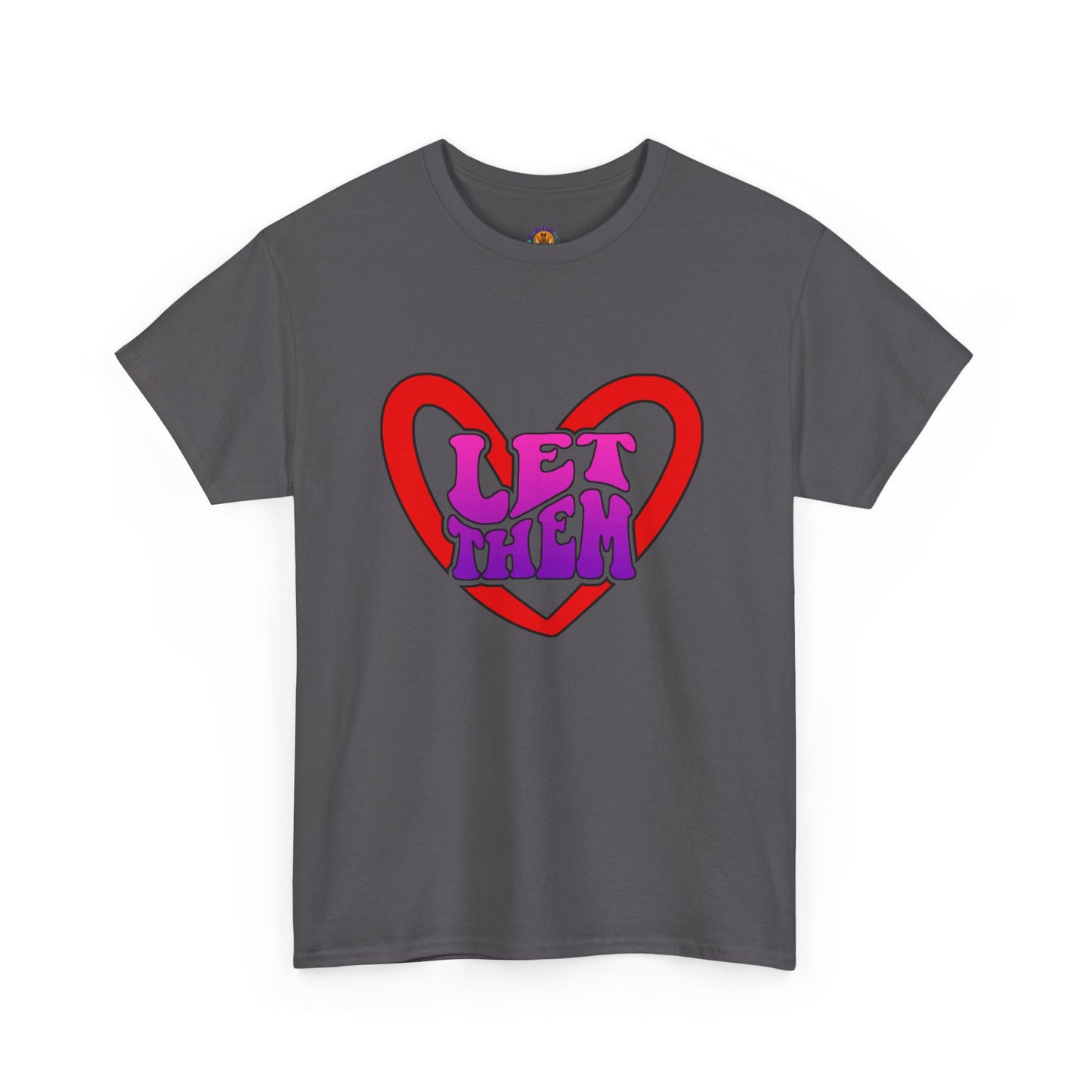 No Drama Tattoos LET THEM Unisex Tee |  Gift for Friends, Casual Wear, Pride Apparel, Everyday Comfort