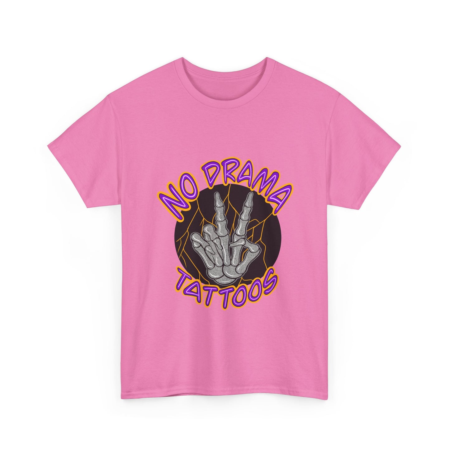 No Drama Tattoos Tee | Unisex Heavy Cotton Tee for Tattoo Lovers, Gift for Artists, Casual Wear, Tattoo Convention Apparel, Unique [...]