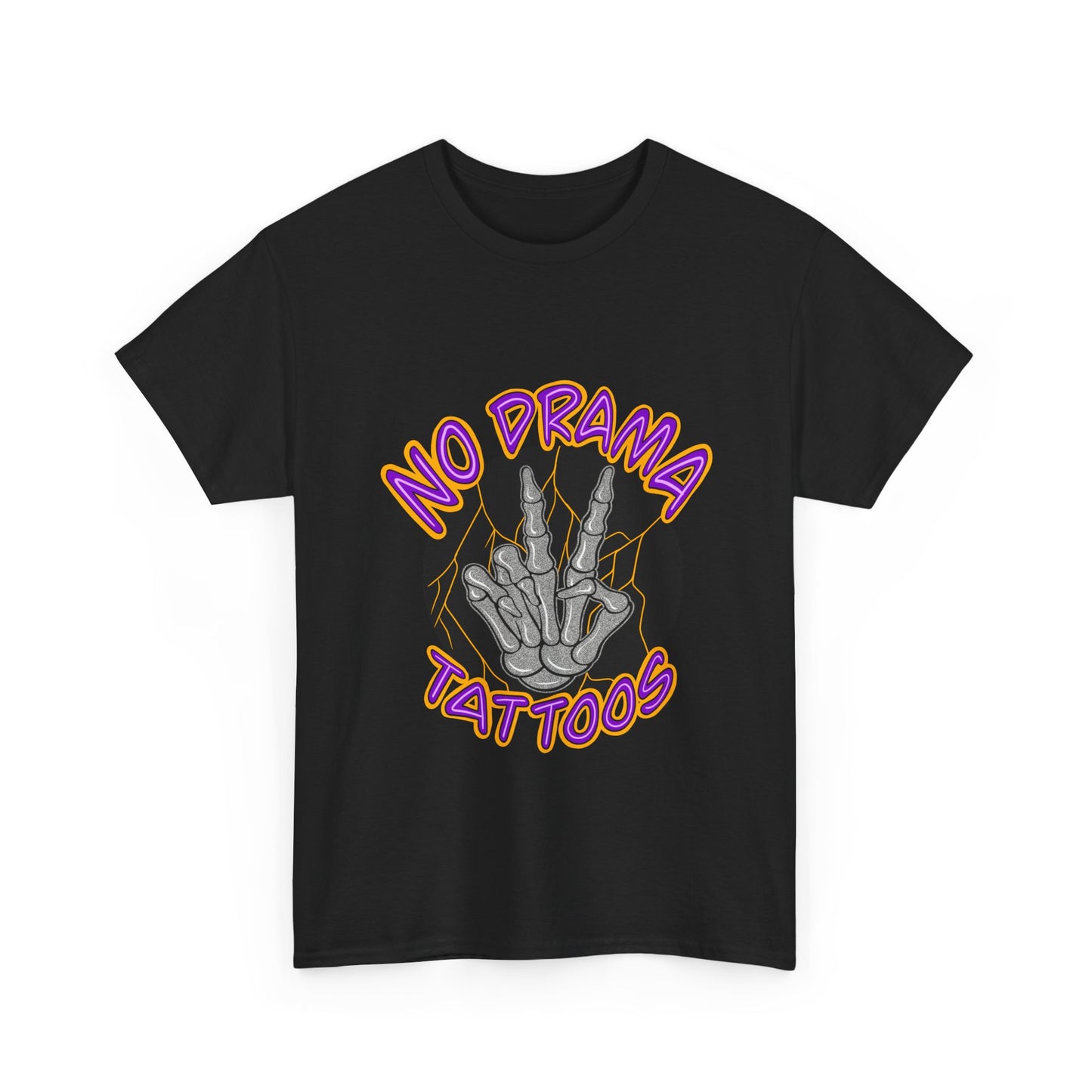 No Drama Tattoos Tee | Unisex Heavy Cotton Tee for Tattoo Lovers, Gift for Artists, Casual Wear, Tattoo Convention Apparel, Unique [...]