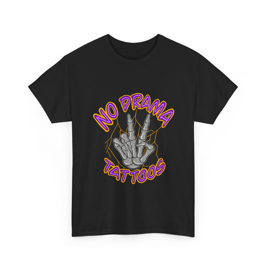 No Drama Tattoos Tee | Unisex Heavy Cotton Tee for Tattoo Lovers, Gift for Artists, Casual Wear, Tattoo Convention Apparel, Unique [...]