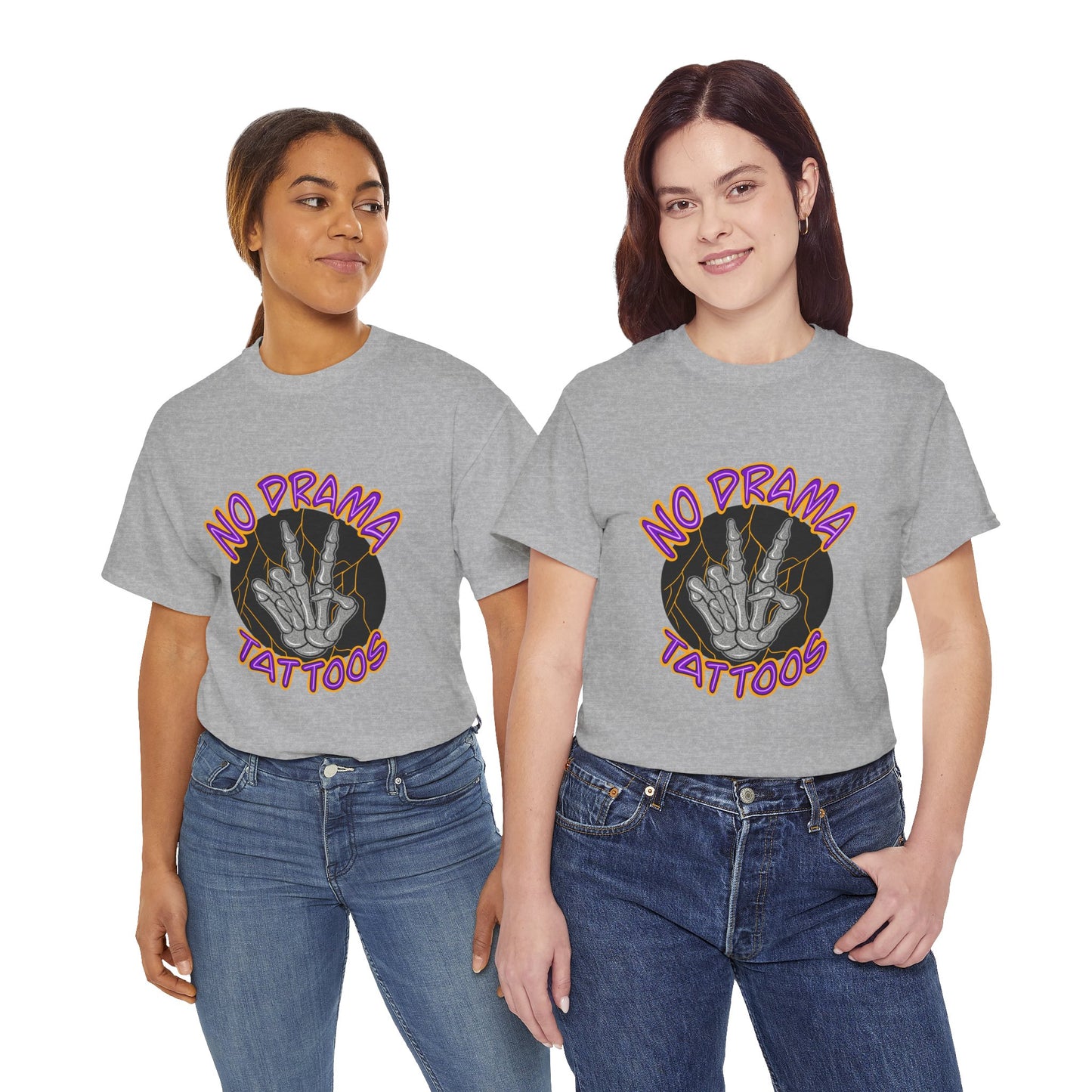 No Drama Tattoos Tee | Unisex Heavy Cotton Tee for Tattoo Lovers, Gift for Artists, Casual Wear, Tattoo Convention Apparel, Unique [...]